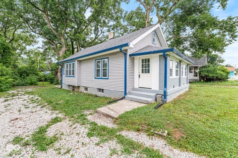 Side exterior at 3340 N Sherman Drive, Indianapolis, IN