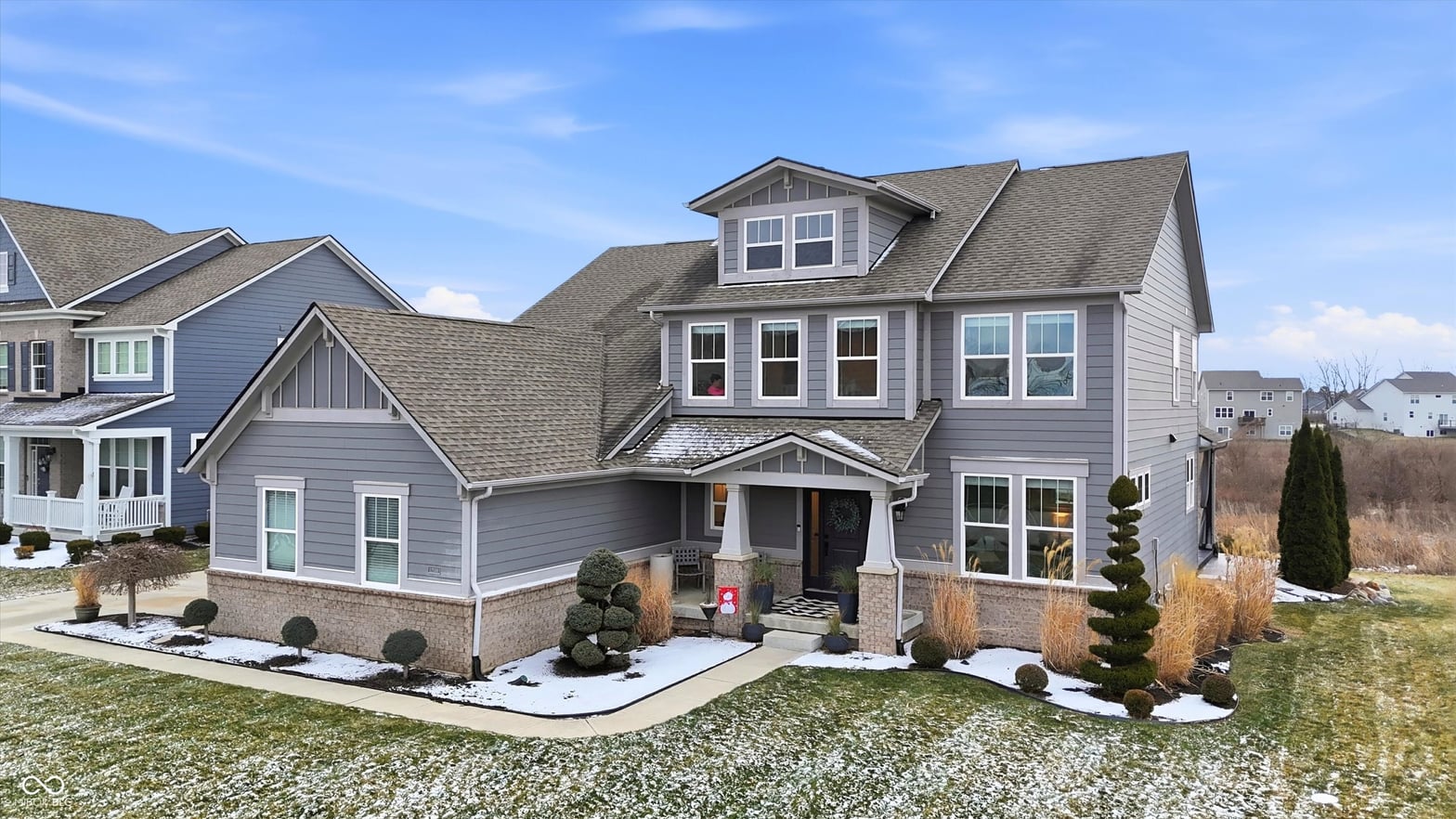 Front exterior at 12139 Whisper Ridge Drive, Noblesville, IN