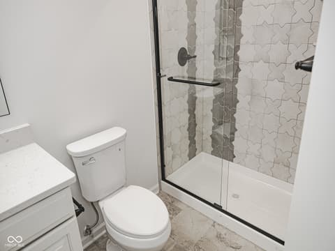 Primary bathroom at 12517 Timber Creek Drive, Carmel, IN