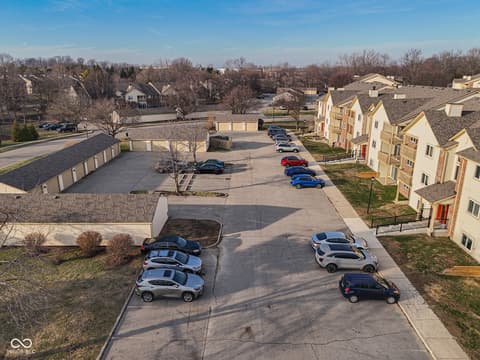 Aerial view at 12517 Timber Creek Drive, Carmel, IN