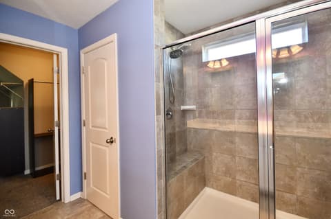 Primary bathroom at 4219 Parliament Way, Avon, IN