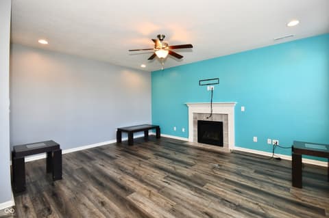 Living room at 4219 Parliament Way, Avon, IN