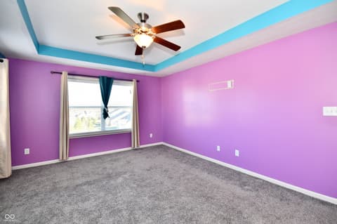 Primary bedroom at 4219 Parliament Way, Avon, IN