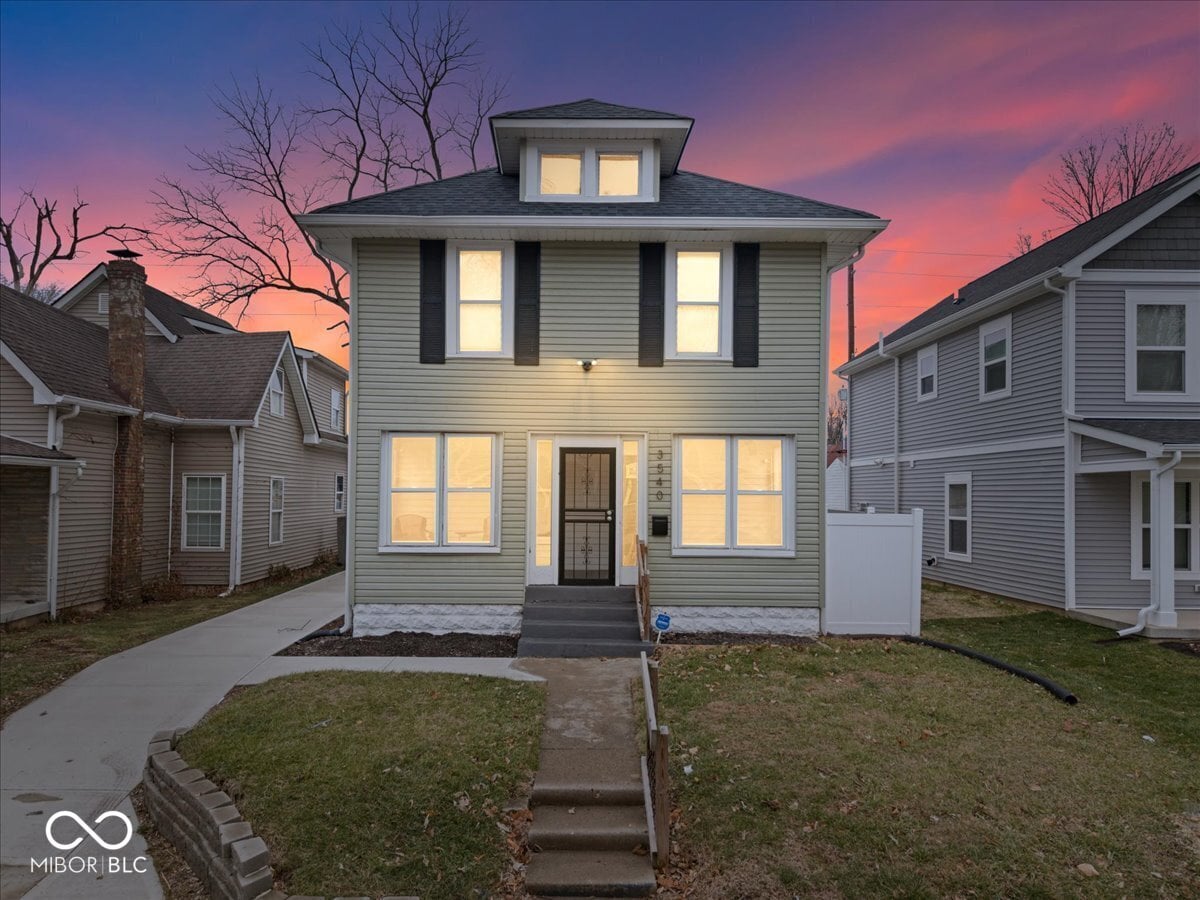 Front exterior at 3540 N Capitol Avenue, Indianapolis, IN