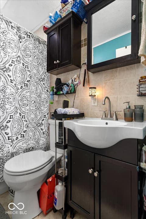Bathroom at 4544 N Longworth Avenue, Indianapolis, IN