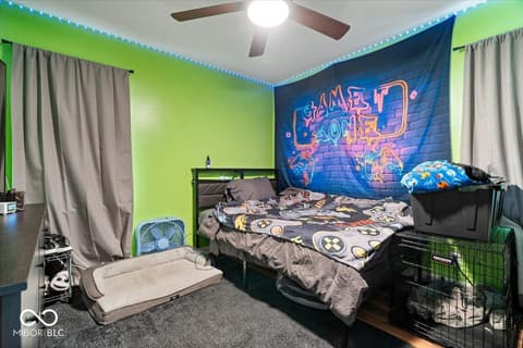 Bedroom at 4544 N Longworth Avenue, Indianapolis, IN