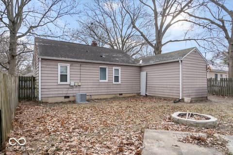 Backyard at 4544 N Longworth Avenue, Indianapolis, IN