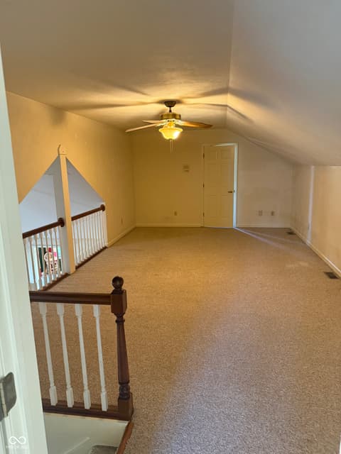 Bonus room at 4918 Palomino Trail, Indianapolis, IN