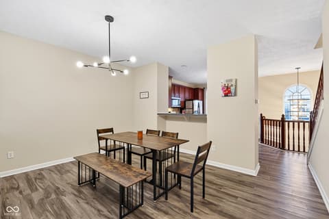 Dining room at 15363 Mystic Rock Drive, Carmel, IN