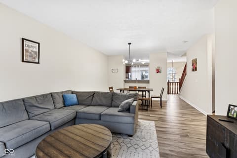 Family room at 15363 Mystic Rock Drive, Carmel, IN