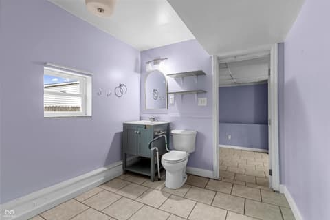 Bathroom at 1736 N Graham Avenue, Indianapolis, IN