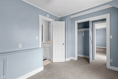 Bedroom at 1736 N Graham Avenue, Indianapolis, IN