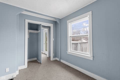 Bedroom at 1736 N Graham Avenue, Indianapolis, IN