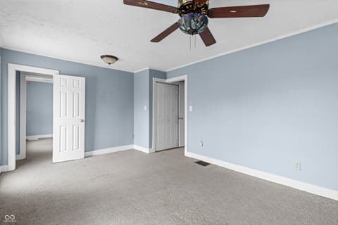 Bedroom at 1736 N Graham Avenue, Indianapolis, IN