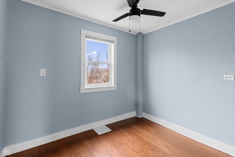 Bedroom at 1736 N Graham Avenue, Indianapolis, IN