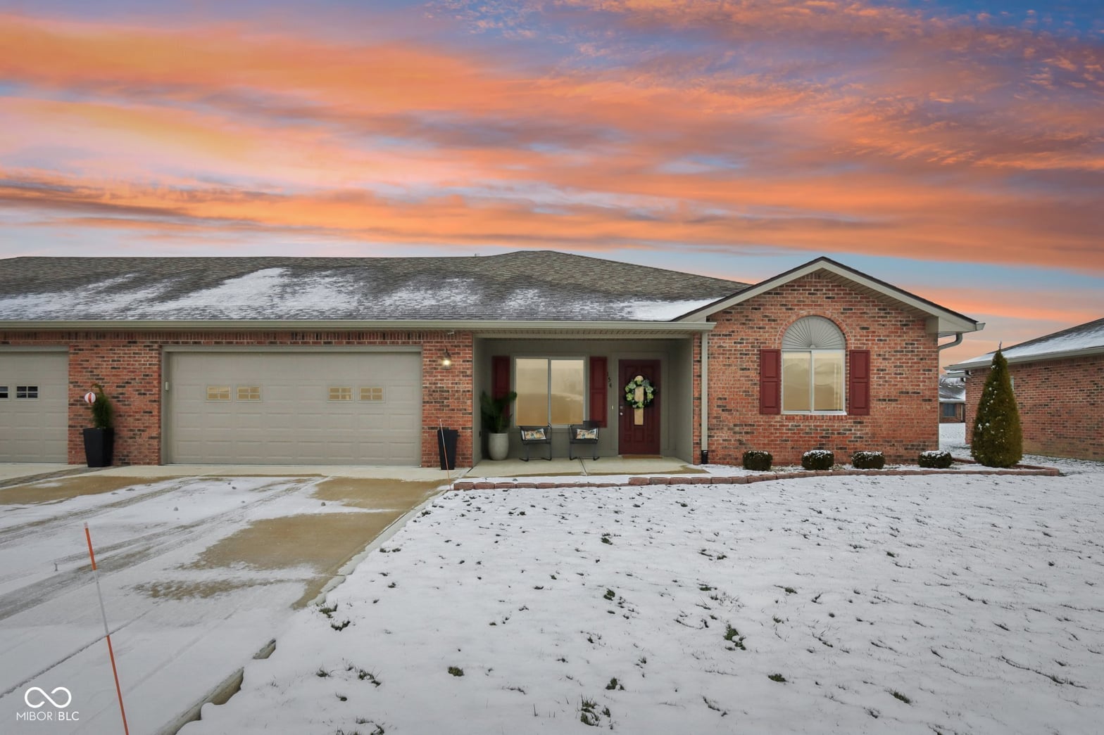 Front exterior at 154 Asbury Drive, Anderson, IN