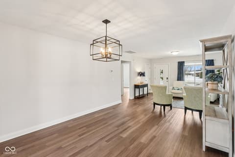 Dining room at 154 Asbury Drive, Anderson, IN