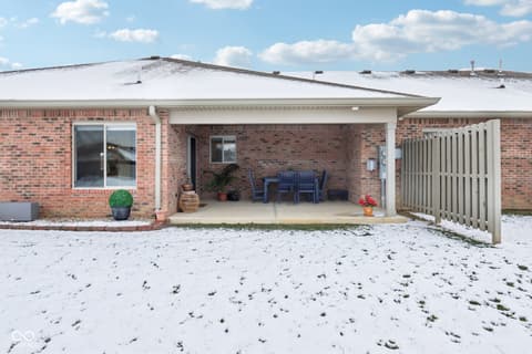 Backyard at 154 Asbury Drive, Anderson, IN