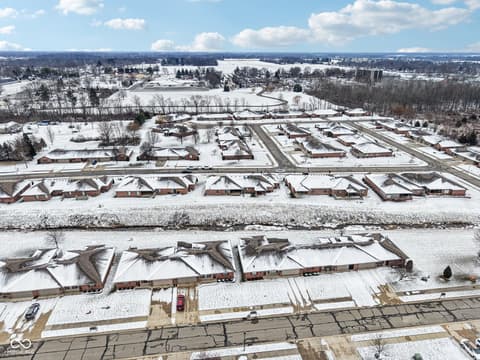 Aerial view at 154 Asbury Drive, Anderson, IN