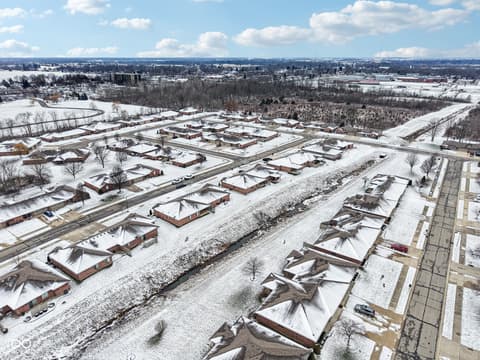 Aerial view at 154 Asbury Drive, Anderson, IN
