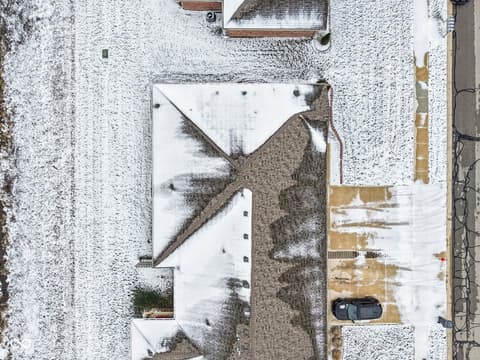Aerial view at 154 Asbury Drive, Anderson, IN