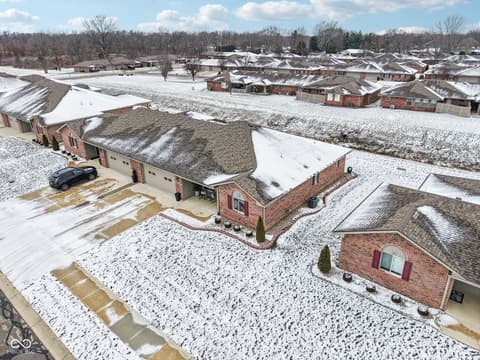 Aerial view at 154 Asbury Drive, Anderson, IN