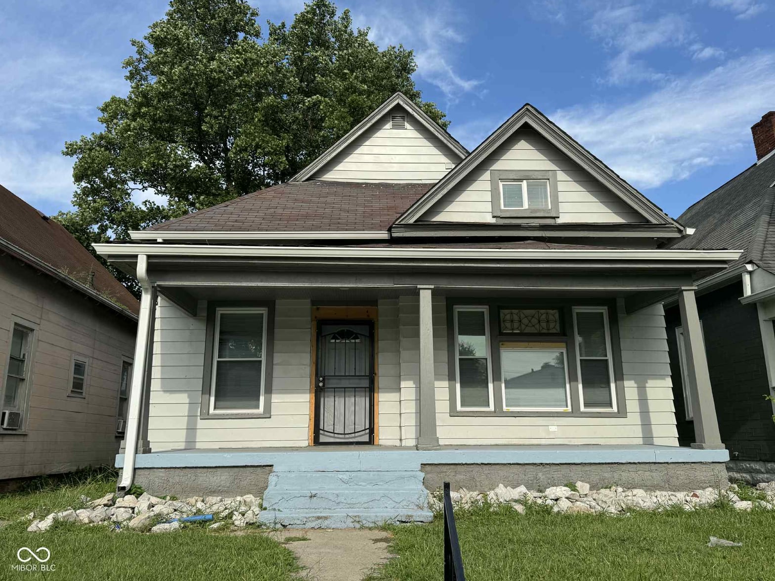 Front exterior at 24 Neal Avenue, Indianapolis, IN