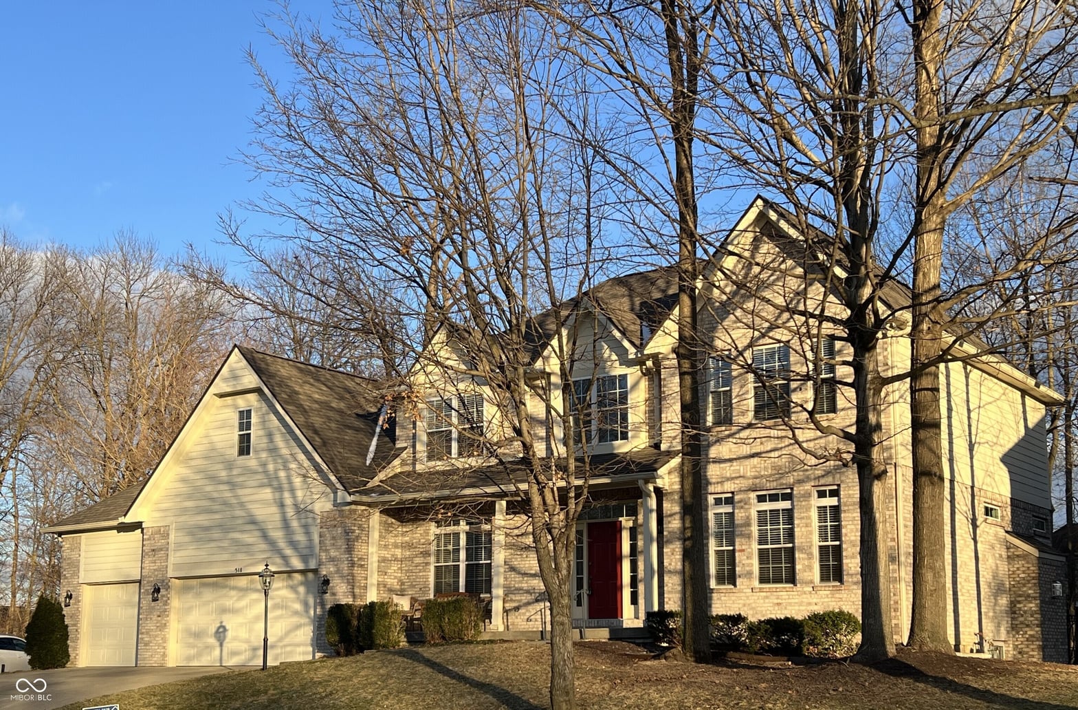 Front exterior at 518 Pitney Drive, Noblesville, IN