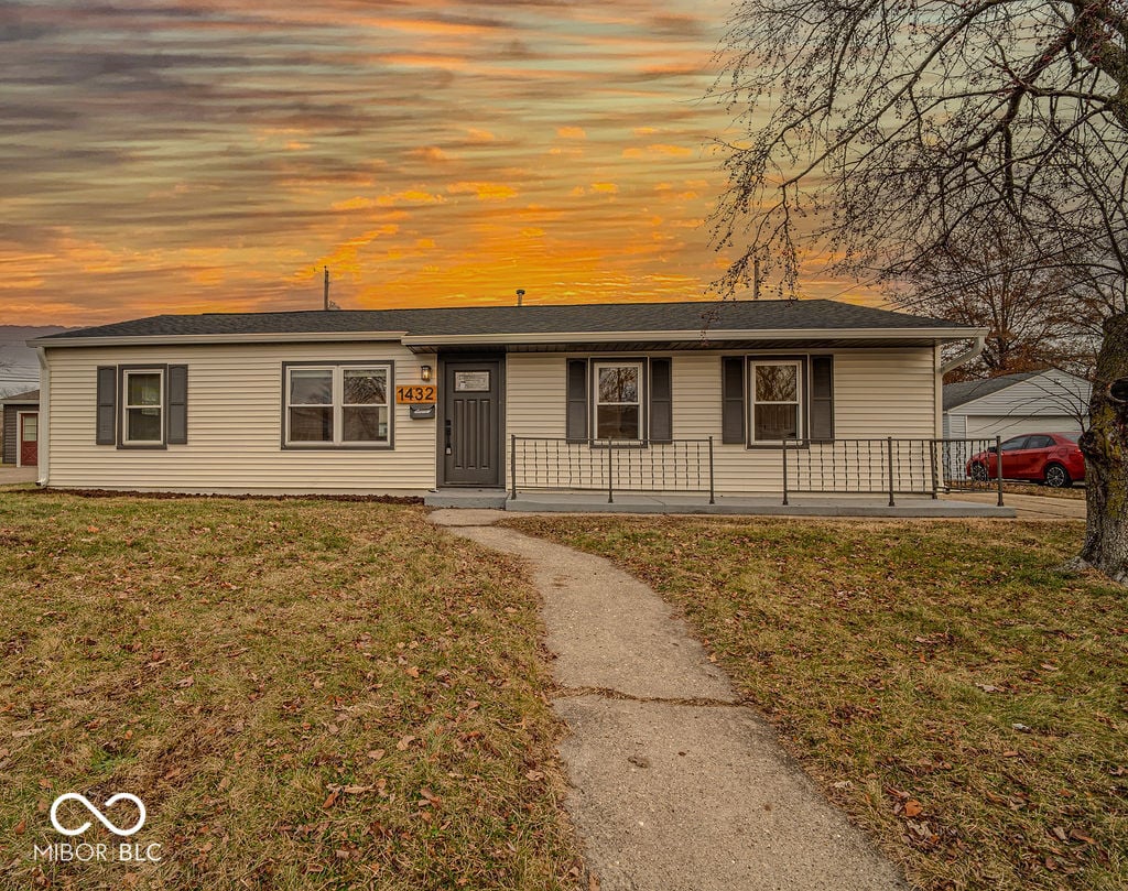 Front exterior at 1432 Kenilworth Drive, Lafayette, IN