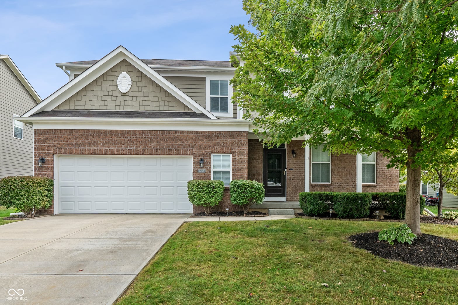 Front exterior at 15764 Millwood Drive, Noblesville, IN
