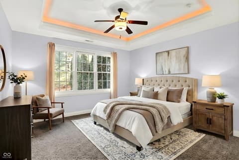 Primary bedroom at 2811 S Atlee Street, Bloomington, IN