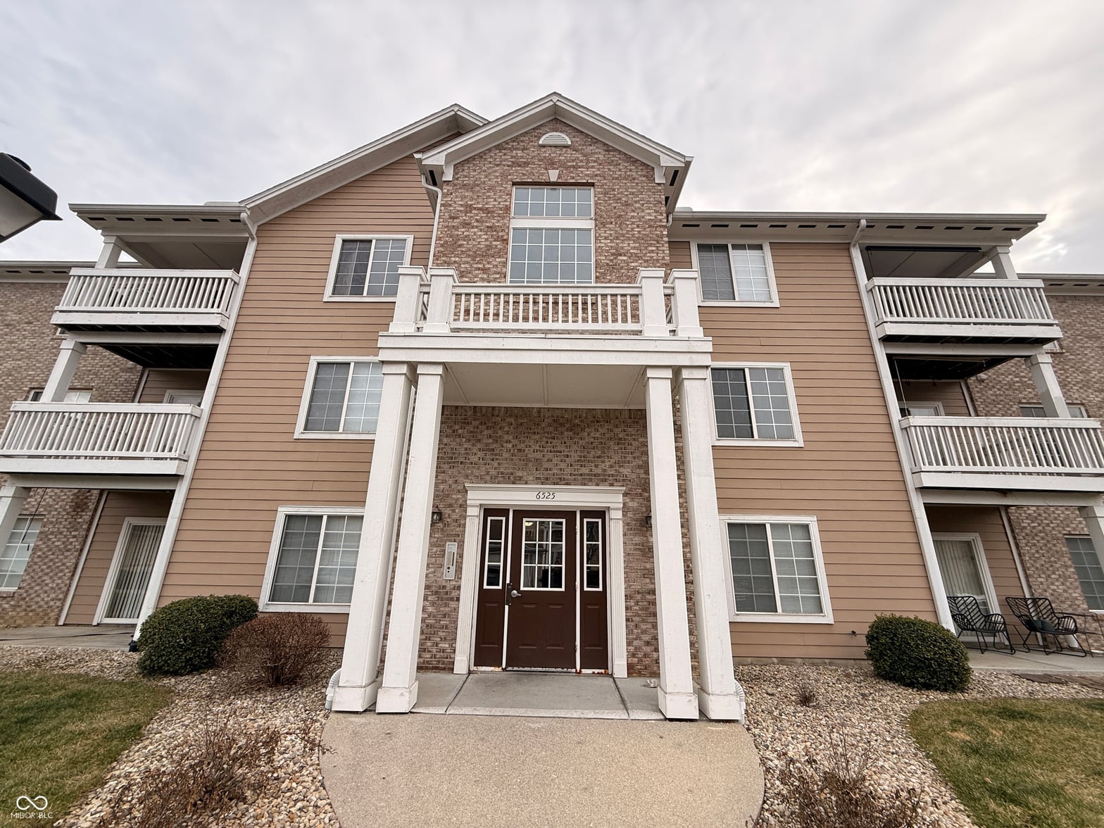 Front exterior at 6525 Emerald Hill Court, Indianapolis, IN