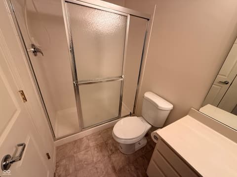 Primary bathroom at 6525 Emerald Hill Court, Indianapolis, IN