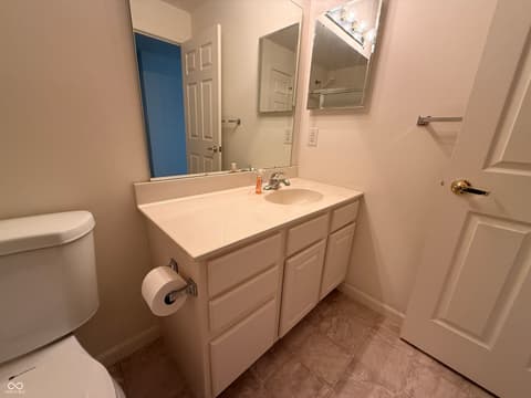 Primary bathroom at 6525 Emerald Hill Court, Indianapolis, IN