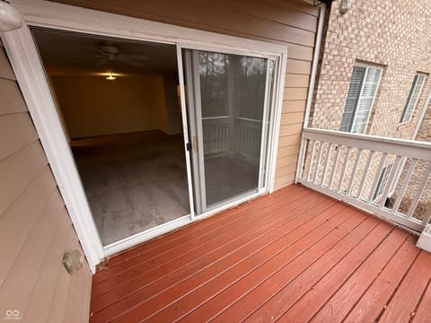 Outdoor living area at 6525 Emerald Hill Court, Indianapolis, IN