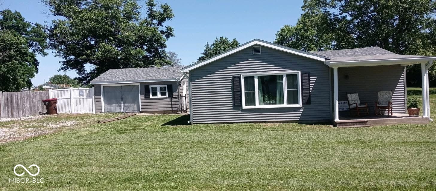 Backyard at 2601 W New Goshen Avenue, West Terre Haute, IN