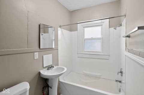 Bathroom at 3640 N Temple Avenue, Indianapolis, IN