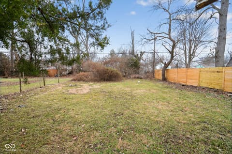 Yard at 3640 N Temple Avenue, Indianapolis, IN