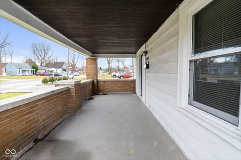 Outdoor living area at 3640 N Temple Avenue, Indianapolis, IN