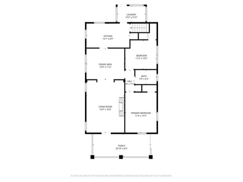 Floor Plan — 3640 N Temple Avenue, Indianapolis, IN