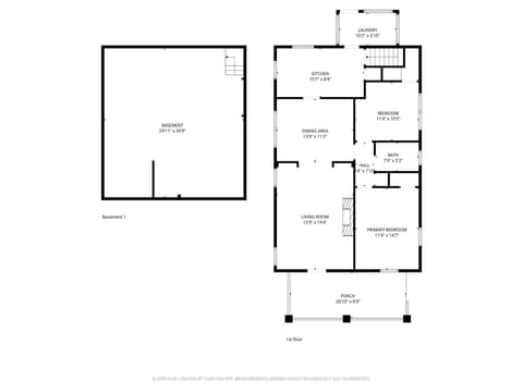Floor Plan — 3640 N Temple Avenue, Indianapolis, IN