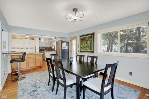 Dining room at 609 E Audubon Drive, Bloomington, IN