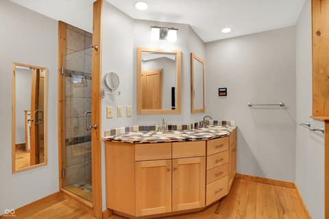 Primary bathroom at 609 E Audubon Drive, Bloomington, IN