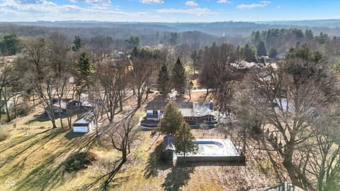 Aerial view at 609 E Audubon Drive, Bloomington, IN