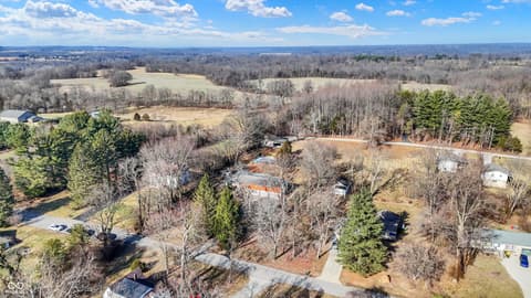 Aerial view at 609 E Audubon Drive, Bloomington, IN