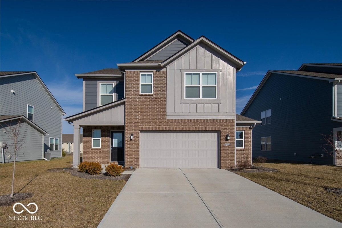 Front exterior at 1240 Patens Drive, Greenwood, IN