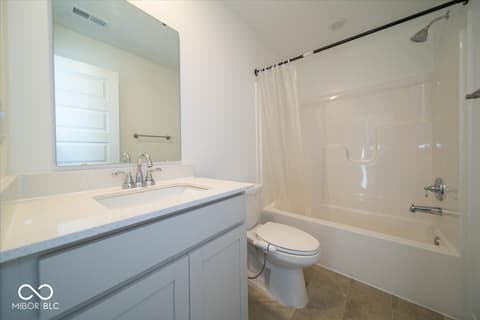 Bathroom at 1240 Patens Drive, Greenwood, IN