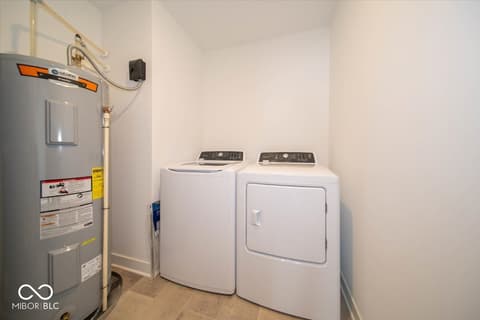 Laundry room at 1240 Patens Drive, Greenwood, IN
