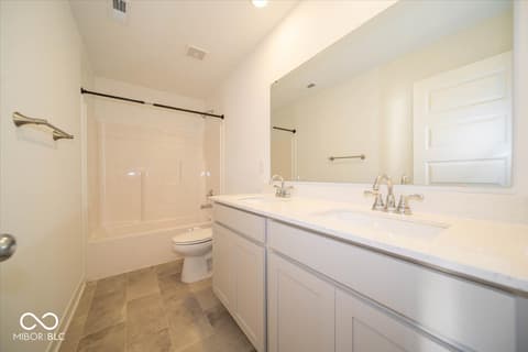 Bathroom at 1240 Patens Drive, Greenwood, IN