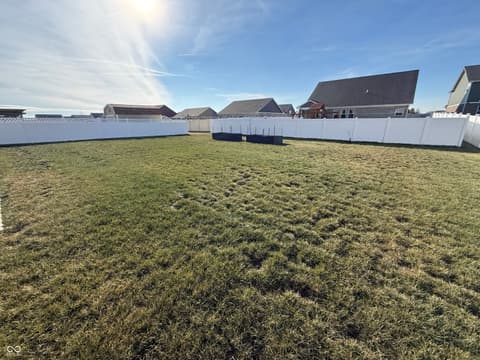Yard at 1315 Bontrager Lane, Shelbyville, IN